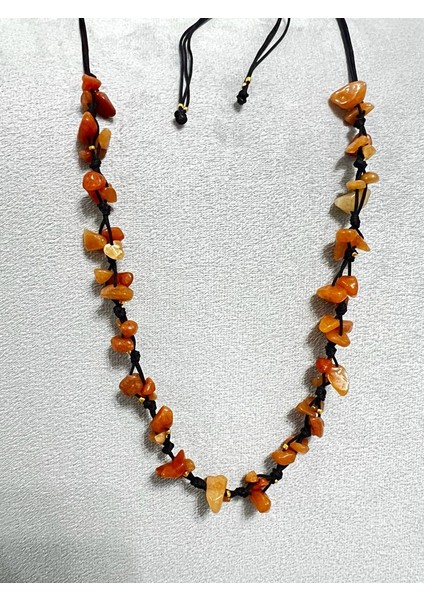 Sertifikalı Kalsit Doğal Taş Tasarım Kolye fiyatları