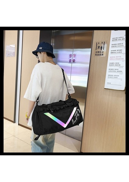 Büyük Kapasiteli Taşınabilir Yeni Seyahat Çantası Islak ve Kuru Spor Çantası (Yurt Dışından) modelleri