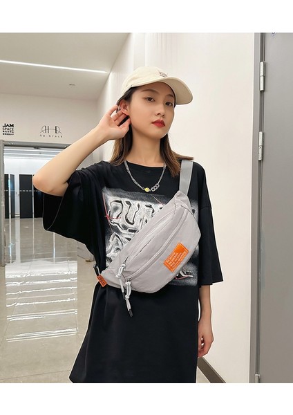 Sonbahar Yeni Açık Spor Çok Fonksiyonlu Crossbody Çanta Seyahat Eğlence Hafif Erkekler ve Kadınlar Evrensel Göğüs Çantası (Yurt Dışından)