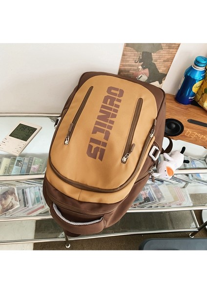 Moda Vahşi Yeni Sırt Çantası Erkek Büyük Kapasiteli Naylon Kumaş Hırsızlık Fermuar Seyahat Sırt Çantası Öğrenci Okul Çantası Kadın (Yurt Dışından) fiyatları