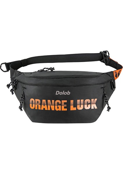 Crossbody Çanta Rahat Sokak Basit Bel Çantası Kadın Sokak Trendi Küçük Çanta Erkekler Için Açık Göğüs Çantası (Yurt Dışından)