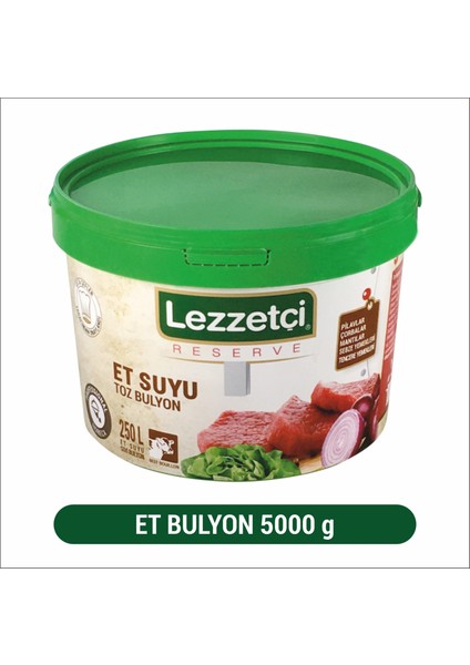 Et Bulyon 5 kg ve Tavuk Bulyon 5 kg 2li Set