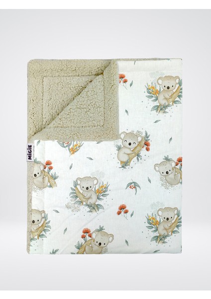 Koala Wellsoft Peluş Bebek Battaniyesi/yorganı 80 x 100CM