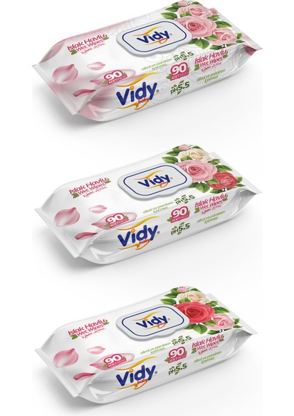 Rose - Gül Kokulu Islak Havlu 90×24 Paket ( 2160 Yaprak ) fiyatları