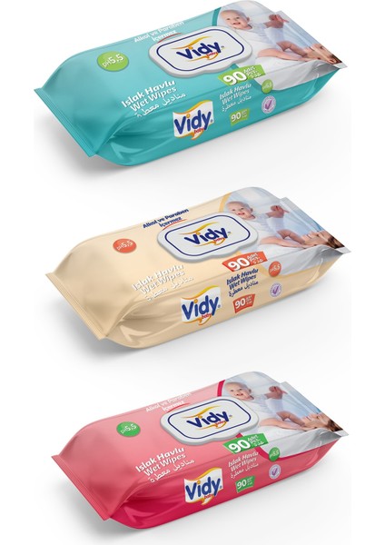 Baby Sensitive Bebek Islak Havlu 90×24 Paket ( 2160 Yaprak ) modelleri