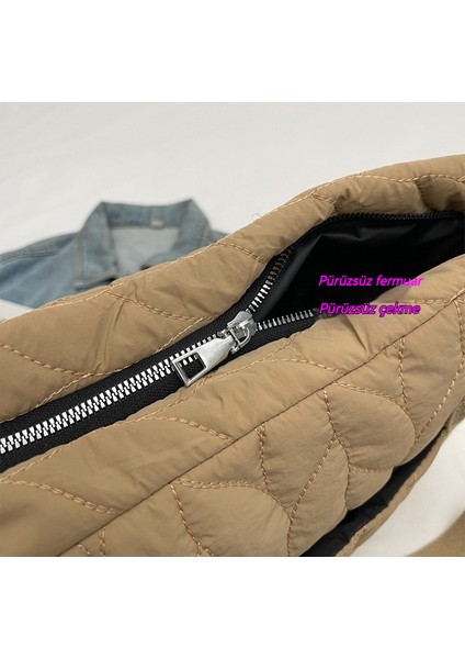 Uzay Pamuklu Takım Çantası, Büyük Kapasiteli Omuz Crossbody Çantası (Yurt Dışından)