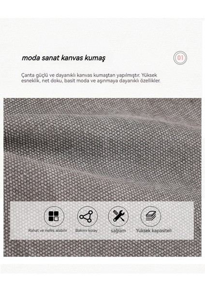 Yeni, Çok Yönlü, Taşınabilir, Büyük Kapasiteli Gündelik Omuz Çantası (Yurt Dışından)