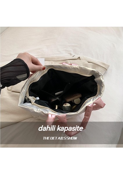 Premium Dokulu Çanta Banliyö Omuz Çantası (Yurt Dışından)