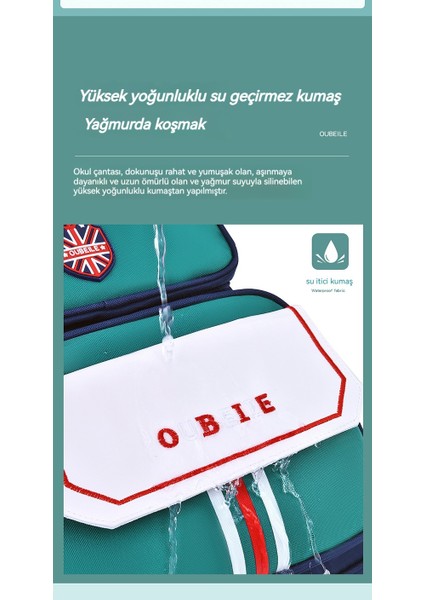 Çocuk Okul Çantası, Yükü Azaltan ve Omurgayı Koruyan Geniş Kapasiteli Sırt Çantası (Yurt Dışından)