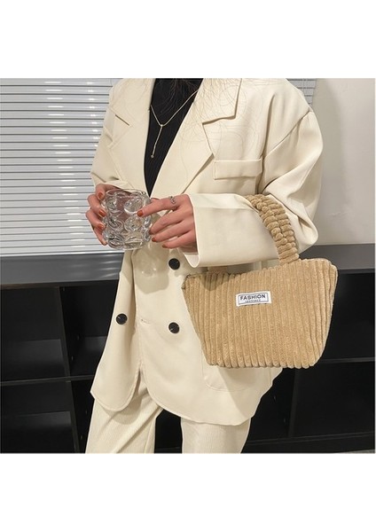 Kadife Koltuk Altı Küçük Çanta Cep Telefonu Çantası Moda Sanat Omuz Çantası (Yurt Dışından)