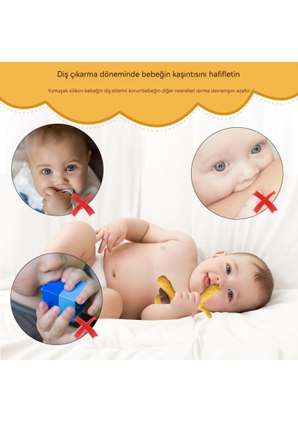 Üç Boyutlu Aslan Diş Çıkarma Çubuğu Bebek Çiğneme Oyuncağı (Yurt Dışından) modelleri