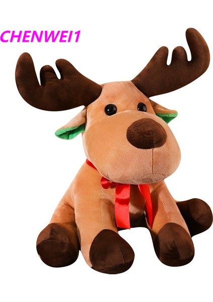 Noel Elk Doll Peluş Oyuncak Noel Arifesi Hediyesi (Yurt Dışından)