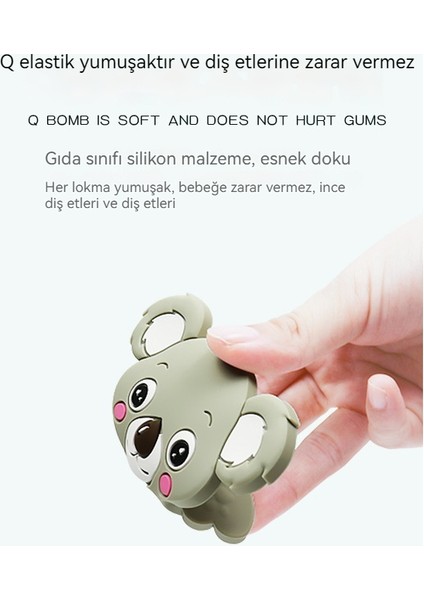 Koala Diş Kaşıyıcı Oyuncak Bebek Mazı Çubukları (Yurt Dışından)