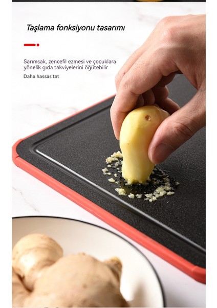 Chenweı1 Çift Taraflı Çok Fonksiyonlu Üçü Bir Arada Kesme Tahtası (Yurt Dışından) modelleri