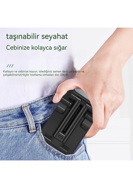 Cep Telefonu Standı Çok Fonksiyonlu Tembel Stand Ofis Masaüstü Tablet Çift Kutuplu (Yurt Dışından) fiyatları