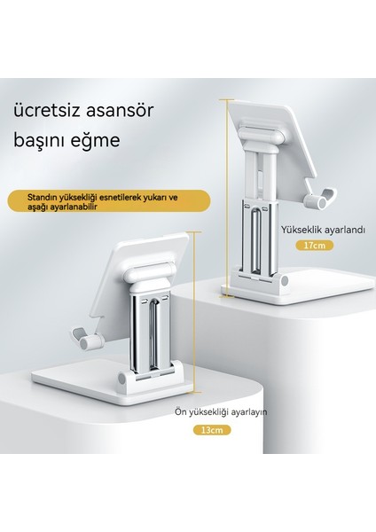 Cep Telefonu Standı Çok Fonksiyonlu Tembel Stand Ofis Masaüstü Tablet Çift Kutuplu (Yurt Dışından) modelleri