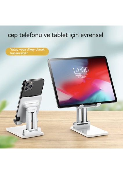 Cep Telefonu Standı Çok Fonksiyonlu Tembel Stand Ofis Masaüstü Tablet Çift Kutuplu (Yurt Dışından) fırsatları
