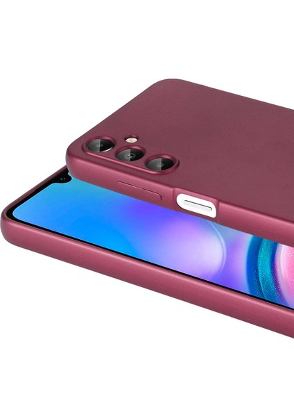 Samsung Galaxy A05S Kılıf Yumuşak Dokulu Soft Esnek Ince Mat Renkli Lüks Premier Silikon Kapak