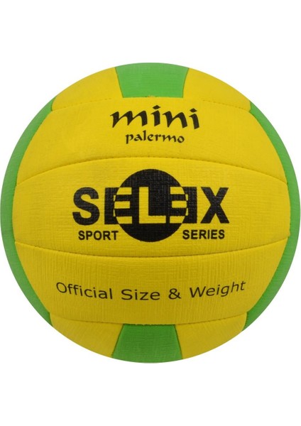 Palermo Mini 4 No Voleybol Topu Yeşil/Sarı