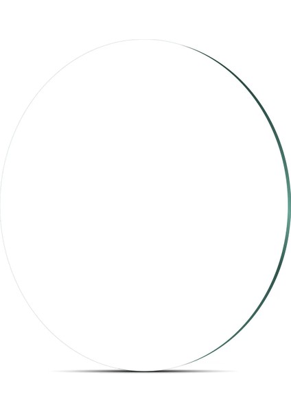 Cam Kesme Tahtası Yuvarlak Düz Beyaz 30X30 cm fırsatları