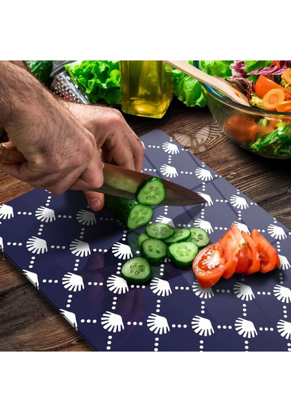 Cam Kesme Tahtası Marine Shell 20X30 cm fırsatları
