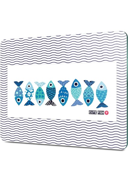 Cam Kesme Tahtası Marine Cute Fish 20X30 cm fiyatları
