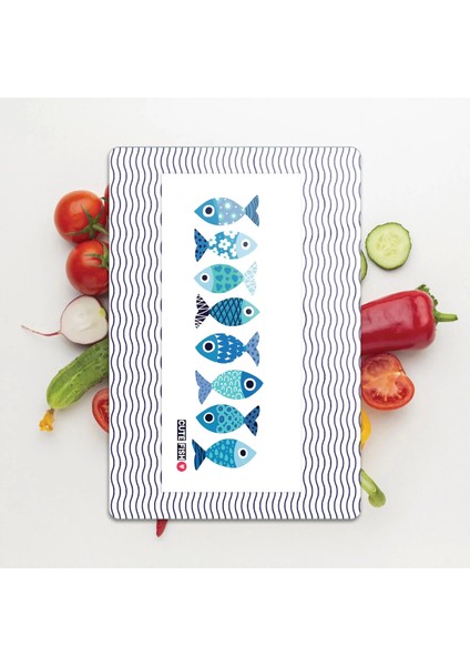 Cam Kesme Tahtası Marine Cute Fish 20X30 cm indirimleri