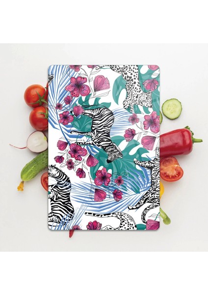 Cam Kesme Tahtası Vintage Zebra Desenli 20X30 cm fırsatları