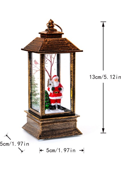 Noel Süsleri Küçük Yağ Lambası Iç Rüzgar Lambası Noel Küçük Rüzgar Lambası Gece Lambası Taşınabilir LED K Lamba (Yurt Dışından) fırsatları