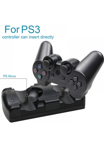 Sony Ps3 Için Hareket Denetleyici Şarj Cihazı USB Kablosu Powered Şarj Standı Playstation 3 Için Hareket Joystick Gamepad Controle (Yurt Dışından)