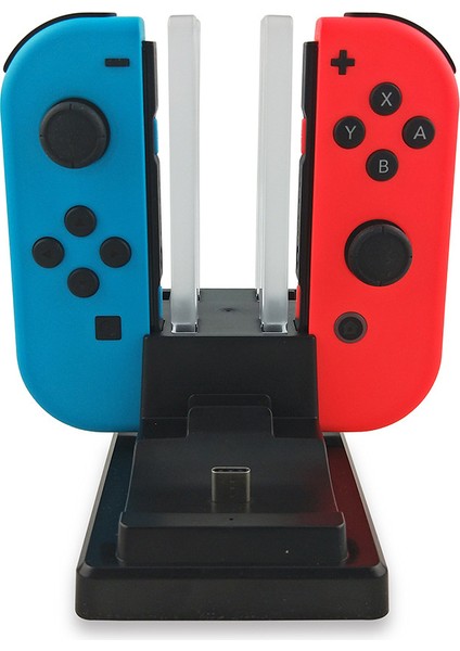 Nintendo Anahtarı Joy Con Denetleyici LED C Tipi Şarj Cihazı Nintendo Anahtarı Pro Gamepad Şarj Standı Ns Anahtarı (Yurt Dışından)