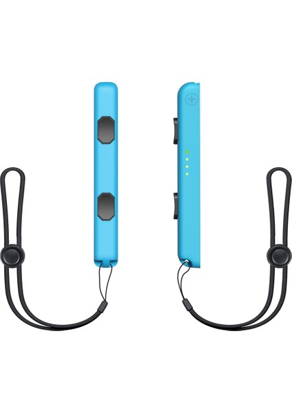 Switch Joycon ile Uyumlu, Switch'in Yerine Geçen 2 Parçalı Joycon Kayışı, Ayarlanabilir Sızdırmazlık Mavisi ile (Yurt Dışından)