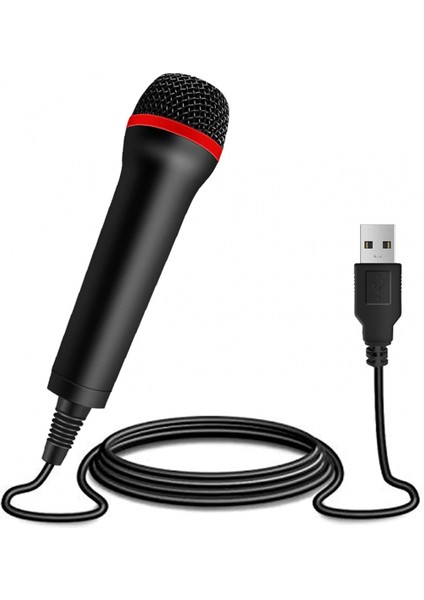 Ps2, Ps3, Ps4, Ps5, Switch, Wii, Wii U, Microsoft Xbox 360, Xbox One ve Pc ile Uyumluluk Için Tpfoon 4m 13FT Kablolu USB Mikrofon (Yurt Dışından)