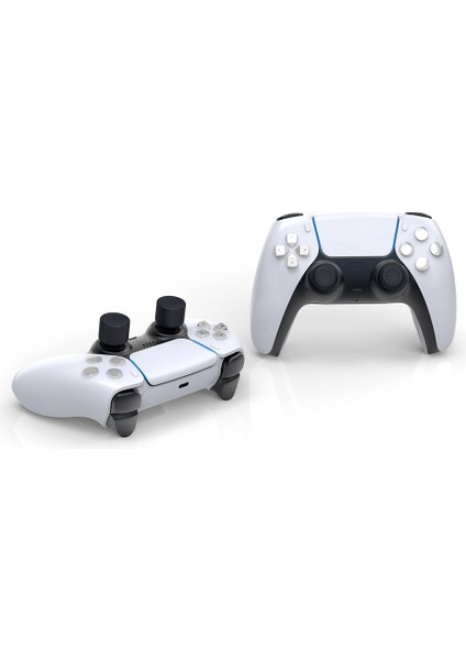 4 In 1 Ps5 Silikon Başparmak Kavrama Kapağı Joystick Kaymaz Kapak Kabuk Denetleyici Rocker Kapaklar Koruyucu Kılıf Playstation Ps5 (Yurt Dışından)