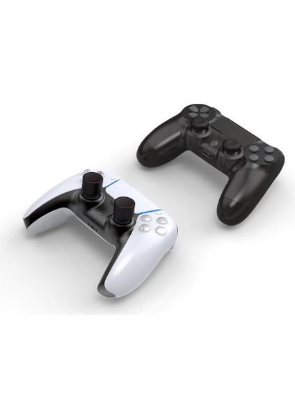 4 In 1 Ps5 Silikon Başparmak Kavrama Kapağı Joystick Kaymaz Kapak Kabuk Denetleyici Rocker Kapaklar Koruyucu Kılıf Playstation Ps5 (Yurt Dışından)