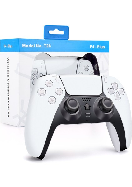 Sony Playstation 4 ile Uyumlu Kablosuz Kumanda, Gelişmiş Çift Titreşimli Ps4 Kumanda, 6 Eksenli Hareket Sensörü (Yurt Dışından)