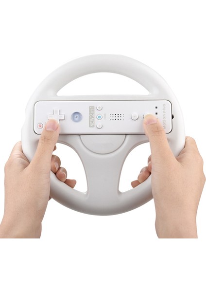 Ürünler Nintendo Wii Motion Plus Uzaktan Kumanda Için Direksiyon 2 Paket Mario Kart Yarış Sürüş Oyunları Için Ideal, Beyaz (Yurt Dışından) fırsatları