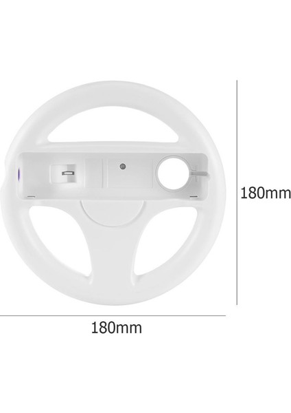 Ürünler Nintendo Wii Motion Plus Uzaktan Kumanda Için Direksiyon 2 Paket Mario Kart Yarış Sürüş Oyunları Için Ideal, Beyaz (Yurt Dışından) indirimleri