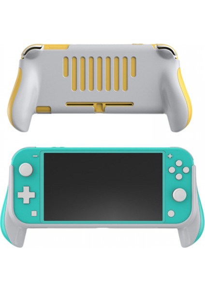 Switch Lite Kavrama Konsolu Oyun Kolu Kapak Nintendo Koruyucu Kılıf Ns Çevre Birim Aksesuarları Camgöbeği Beyaz (Yurt Dışından)