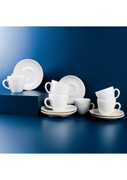 Tulu Liana 6 Kişilik Türk Kahve Fincan Takımı 90 ml fiyatları