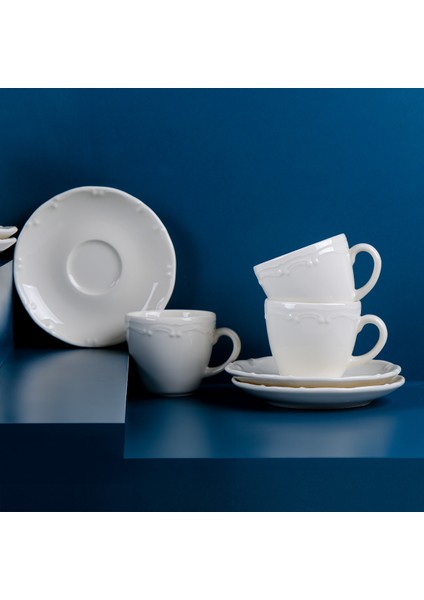 Tulu Liana 6 Kişilik Türk Kahve Fincan Takımı 90 ml modelleri