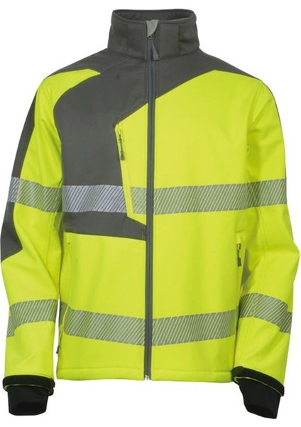 VWJK267 Yüksek Görünürlüklü Softshell Ceket Orange