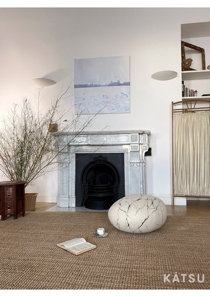 White Marble-Beyaz Mermer Yastık-Minder