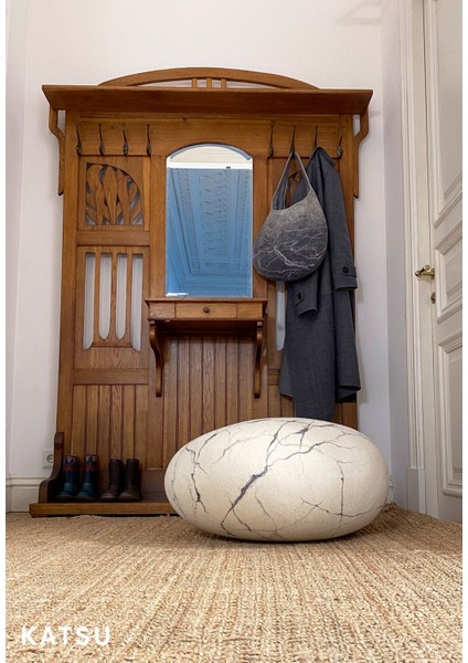 White Marble-Beyaz Mermer Yastık-Minder