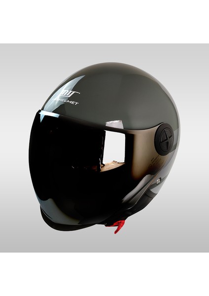 FX-101 Motosiklet Kaskı Nardo Silver