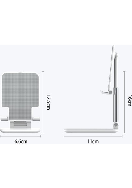 Masaüstü Cep Telefonu Tutucusu Katlanabilir Tembel Tablet Canlı Yayın Cep Telefonu Tutucusu (Yurt Dışından) fiyatları