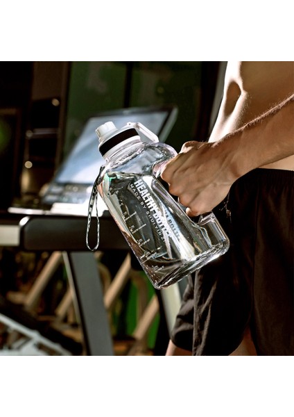 2200ML Sızdırmaz Su Şişesi Siyah (Yurt Dışından) fiyatları