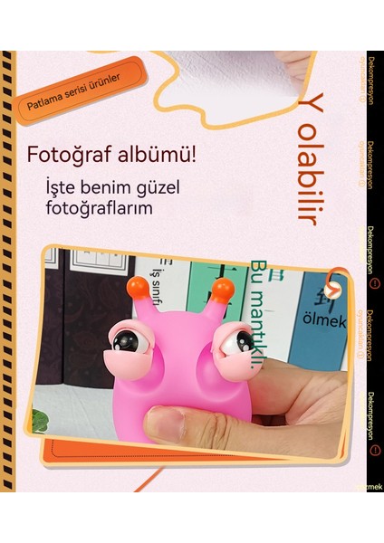 Patlayan Göz Böceği, Elmas Sırtlı Çilek Ayı, Basınç Azaltma Oyuncağı, Sıkma, Sıkma, Bakma, Komik Havalandırma (Yurt Dışından) fiyatları