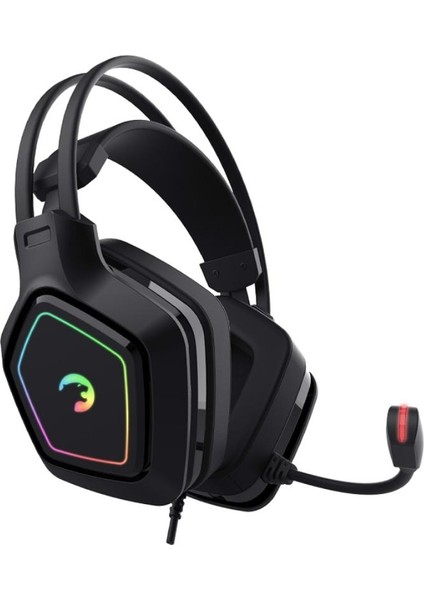 Mihawk Pro Siyah 7.1 Surround Hi-Fi Rgb Titreşimli Gaming Kulaklık (Memory Foam)