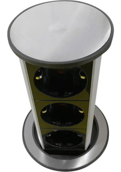 Bas-aç Pop-up Otomatik Çıkan Ada Tipi Silindir Priz Sistemi fiyatları